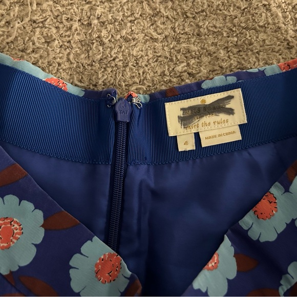 Kate Spade Tangier Floral Silk Skirt - Picture 4 of 4